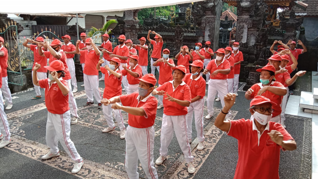Kegiatan Posyandu Lansia Di Banjar Penyarikan